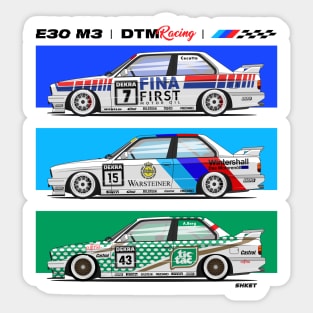 E30 M3 DTM RACING Sticker